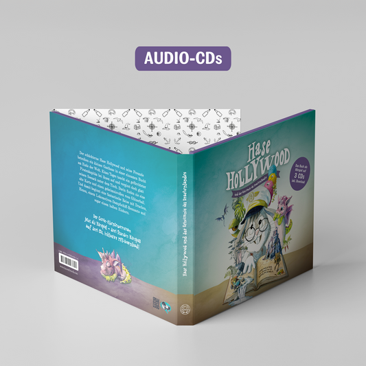 Hase Hollywood - Hörspiel auf 3 Audio CDs