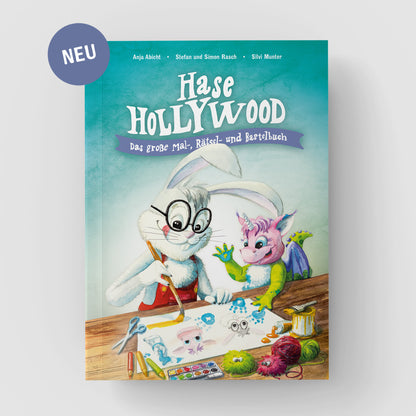 Hase Hollywood – Das große Mal-, Rätsel- und Bastelbuch – JETZT VORBESTELLEN